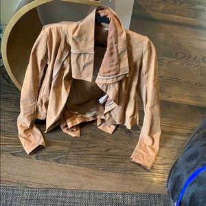 Rick Owens Suede Honey Jacket